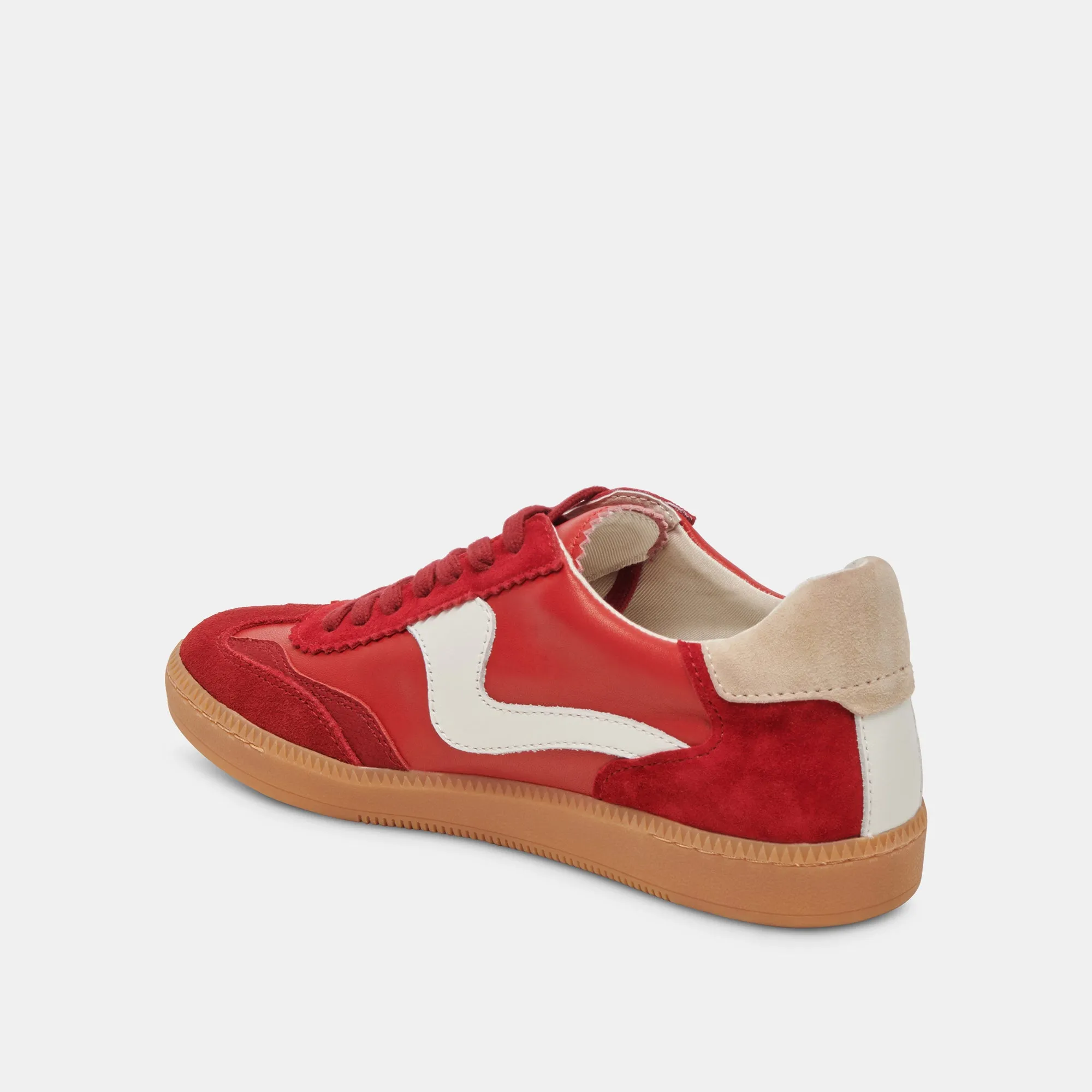 SNEAKERS NOTICE SUÈDE CRIMSON