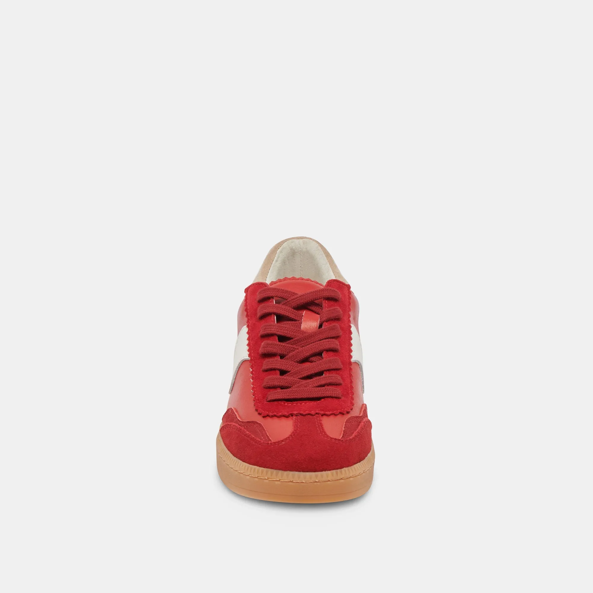 SNEAKERS NOTICE SUÈDE CRIMSON