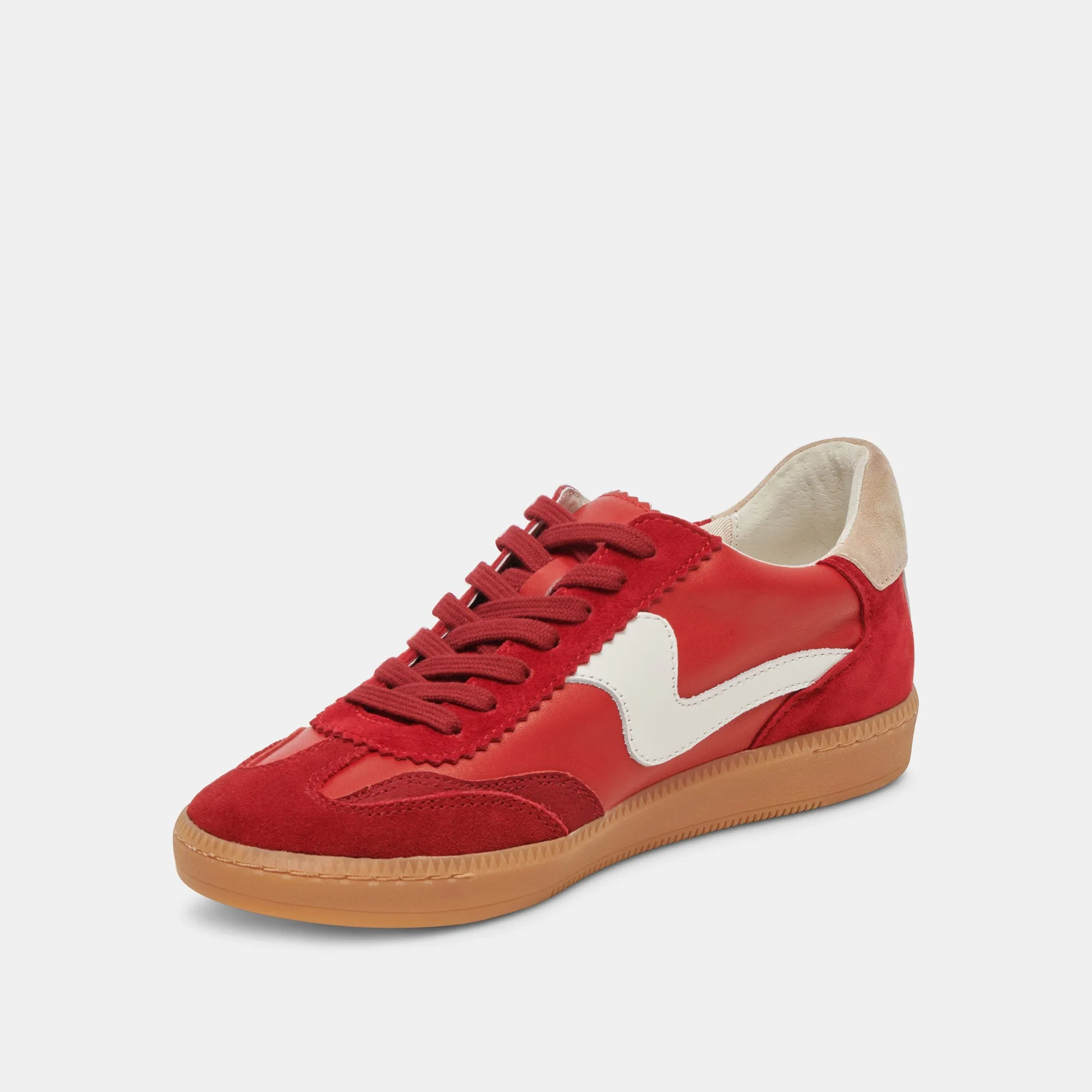 SNEAKERS NOTICE SUÈDE CRIMSON