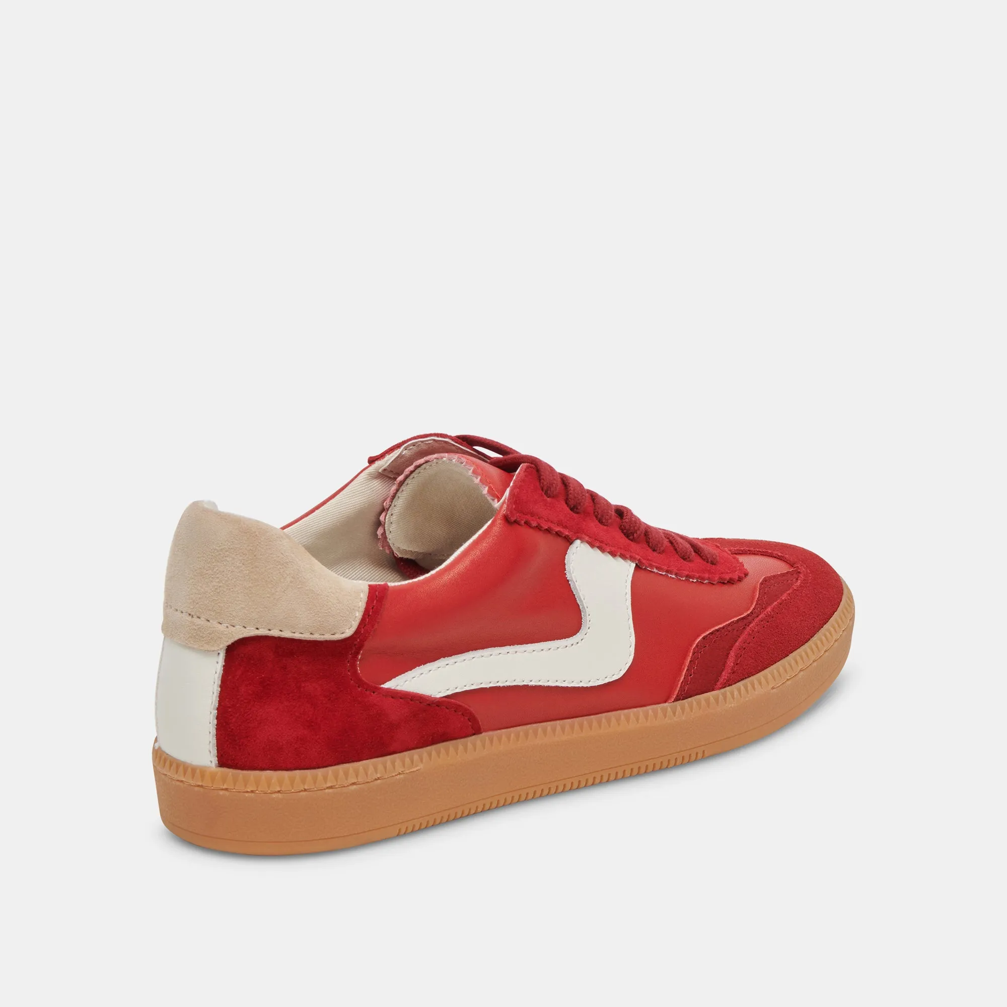 SNEAKERS NOTICE SUÈDE CRIMSON