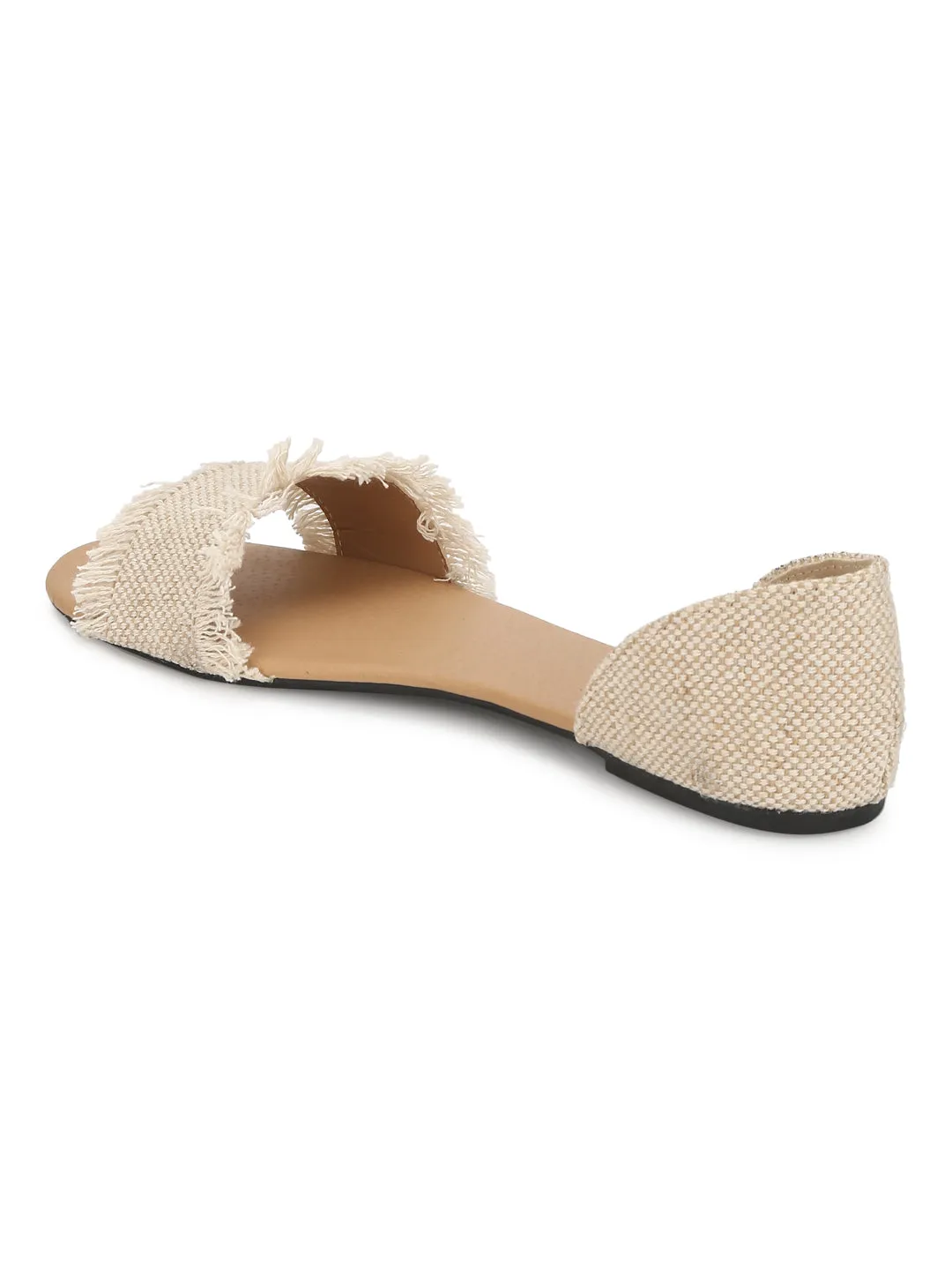 Escarpins D'orsay Slip-on Nude