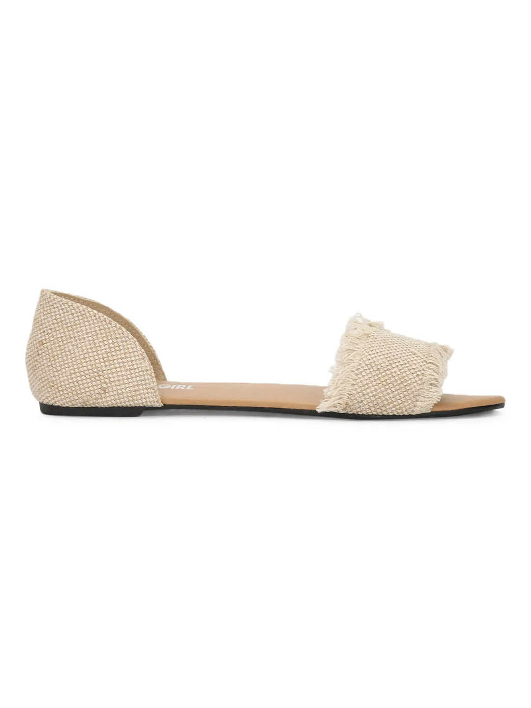 Escarpins D'orsay Slip-on Nude