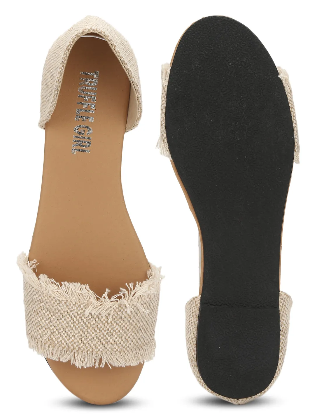 Escarpins D'orsay Slip-on Nude