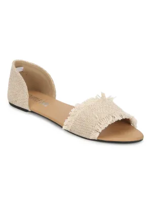 Escarpins D'orsay Slip-on Nude