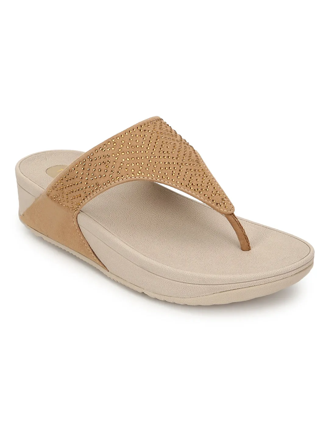 Ballerines Confort en Suédine Nu (TC-CD-905-NUD)