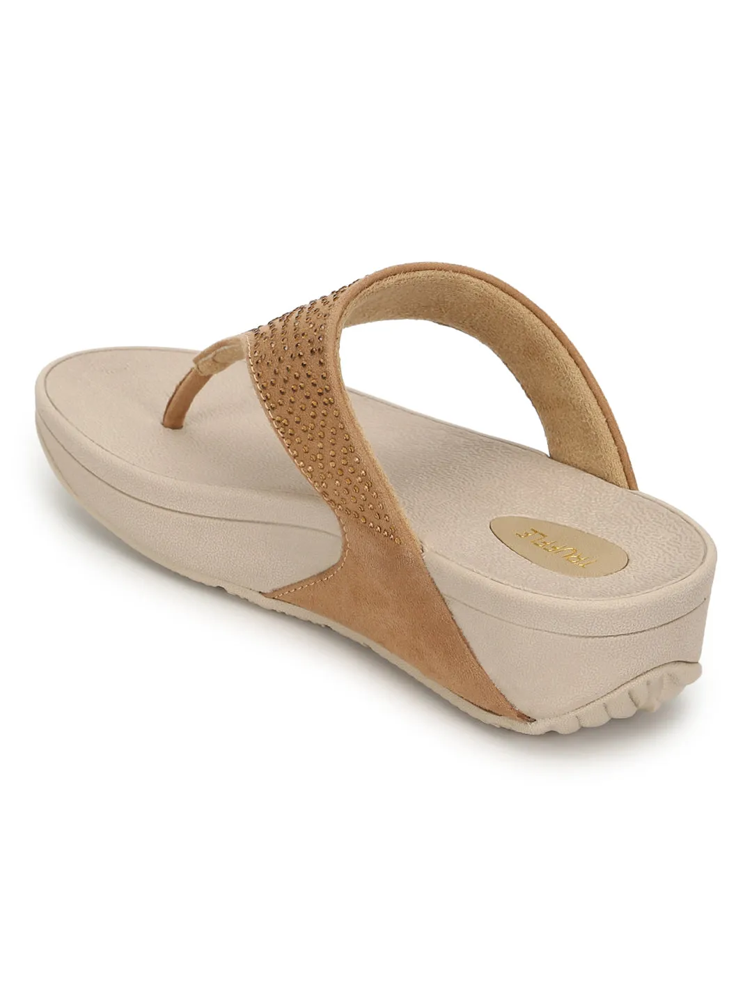 Ballerines Confort en Suédine Nu (TC-CD-905-NUD)