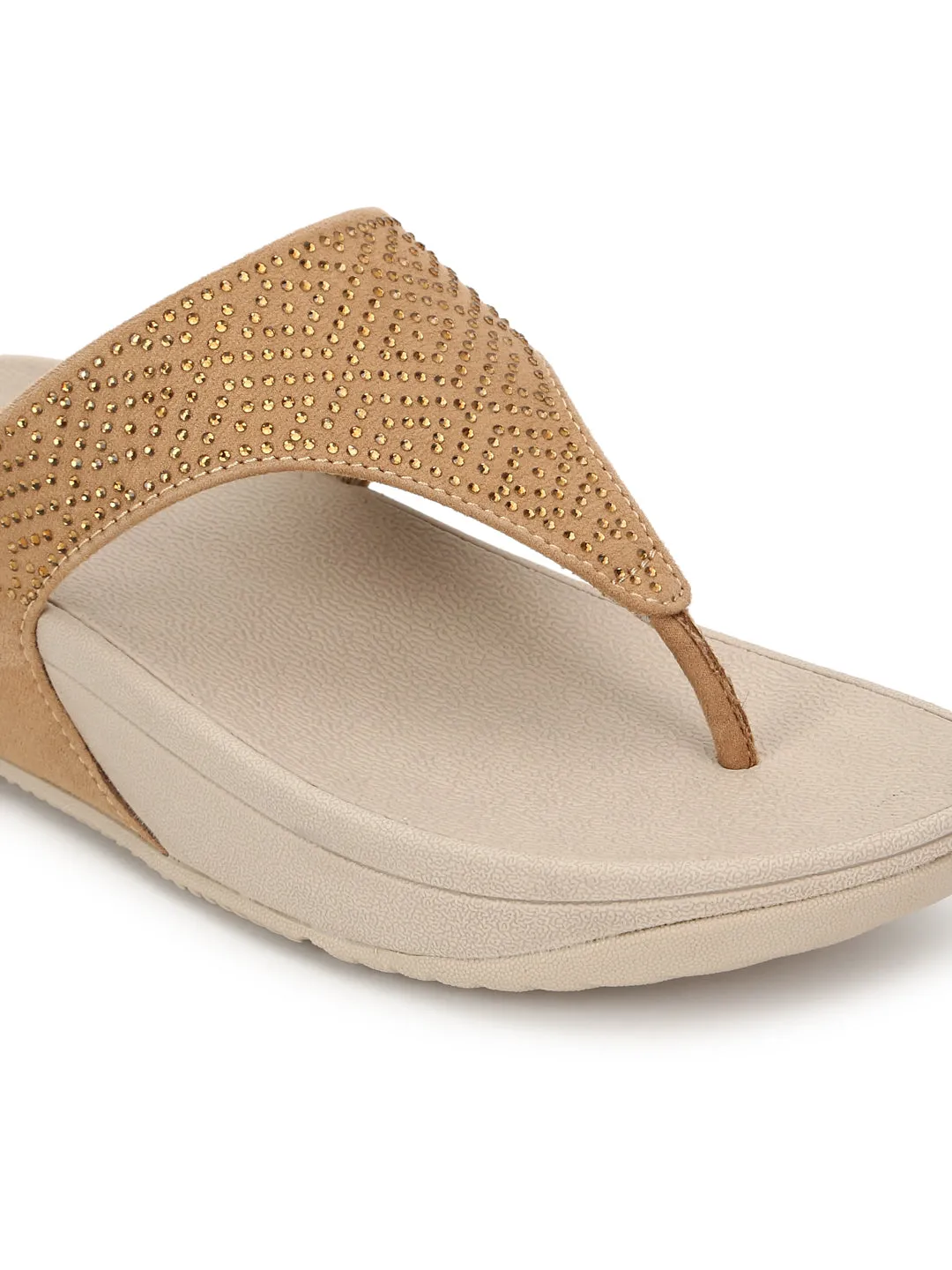 Ballerines Confort en Suédine Nu (TC-CD-905-NUD)
