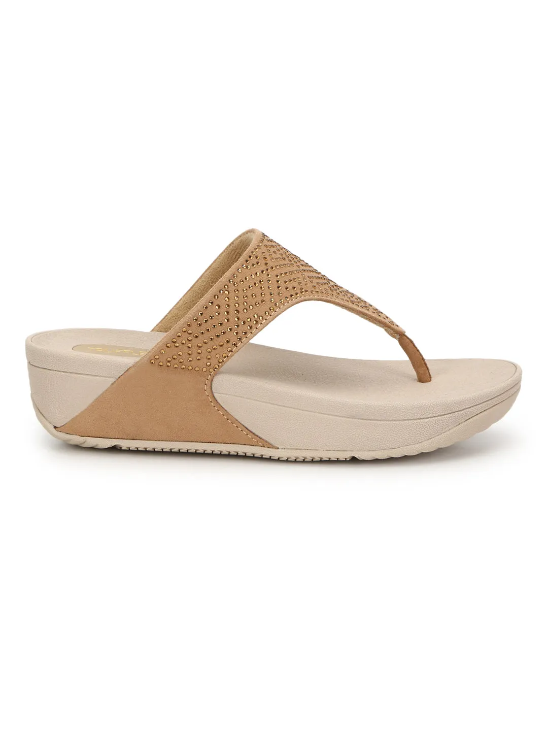 Ballerines Confort en Suédine Nu (TC-CD-905-NUD)