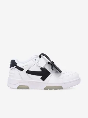 Off-White Kids Chaussures de sport à brides Out Of Office en blanc