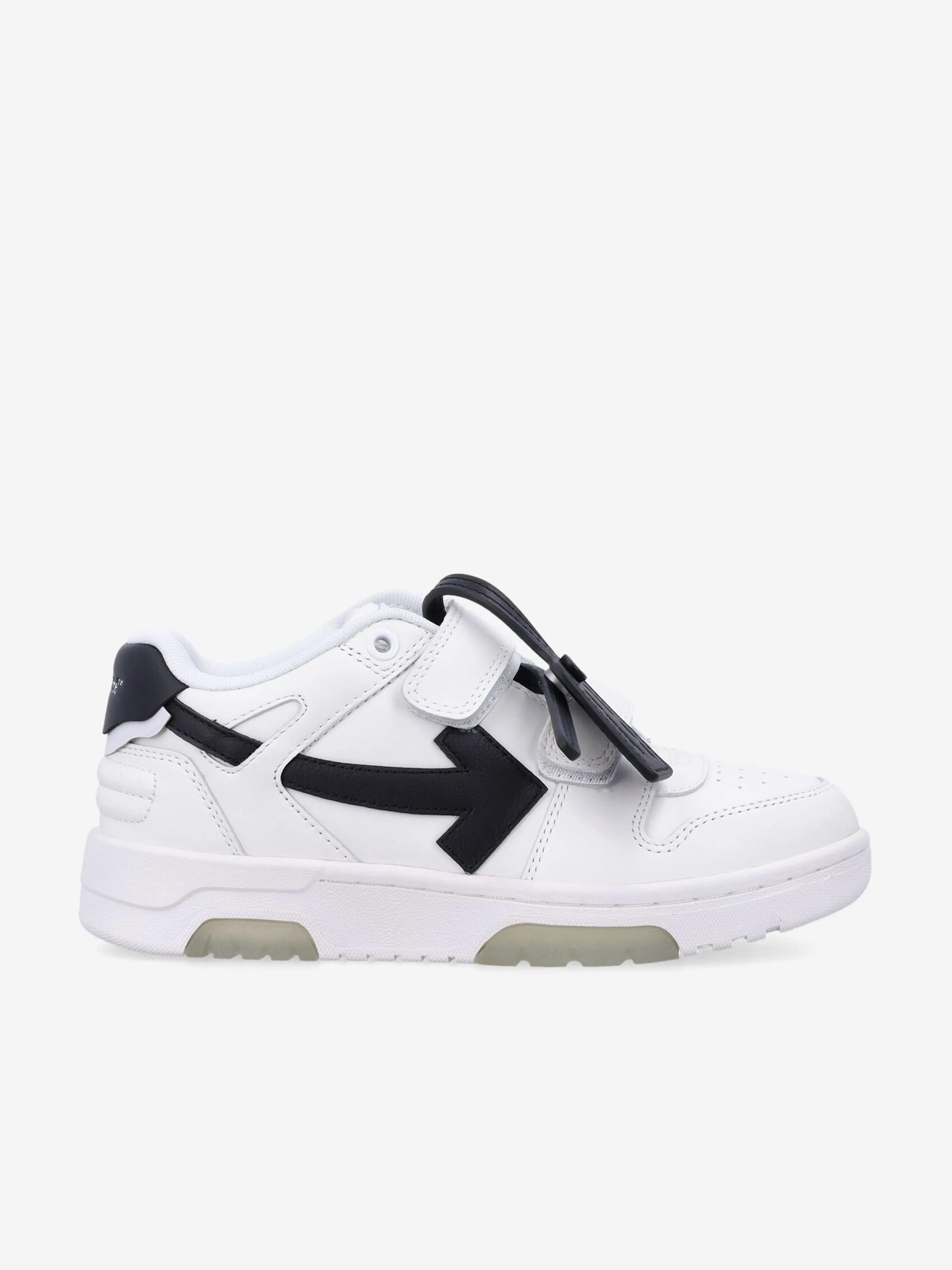 Off-White Kids Chaussures de sport à brides Out Of Office en blanc