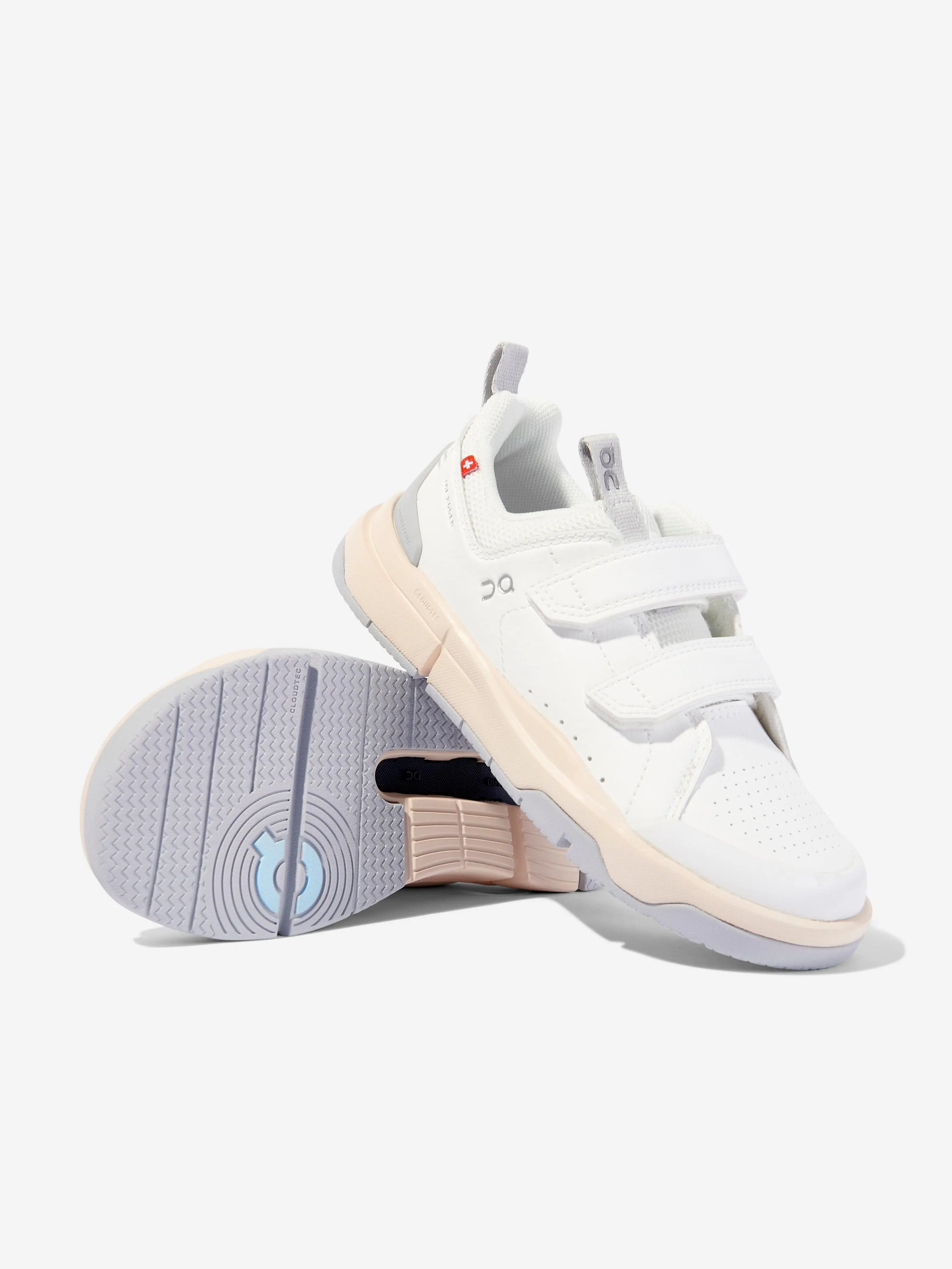 On Running Boys Les Roger Trainers en Blanc