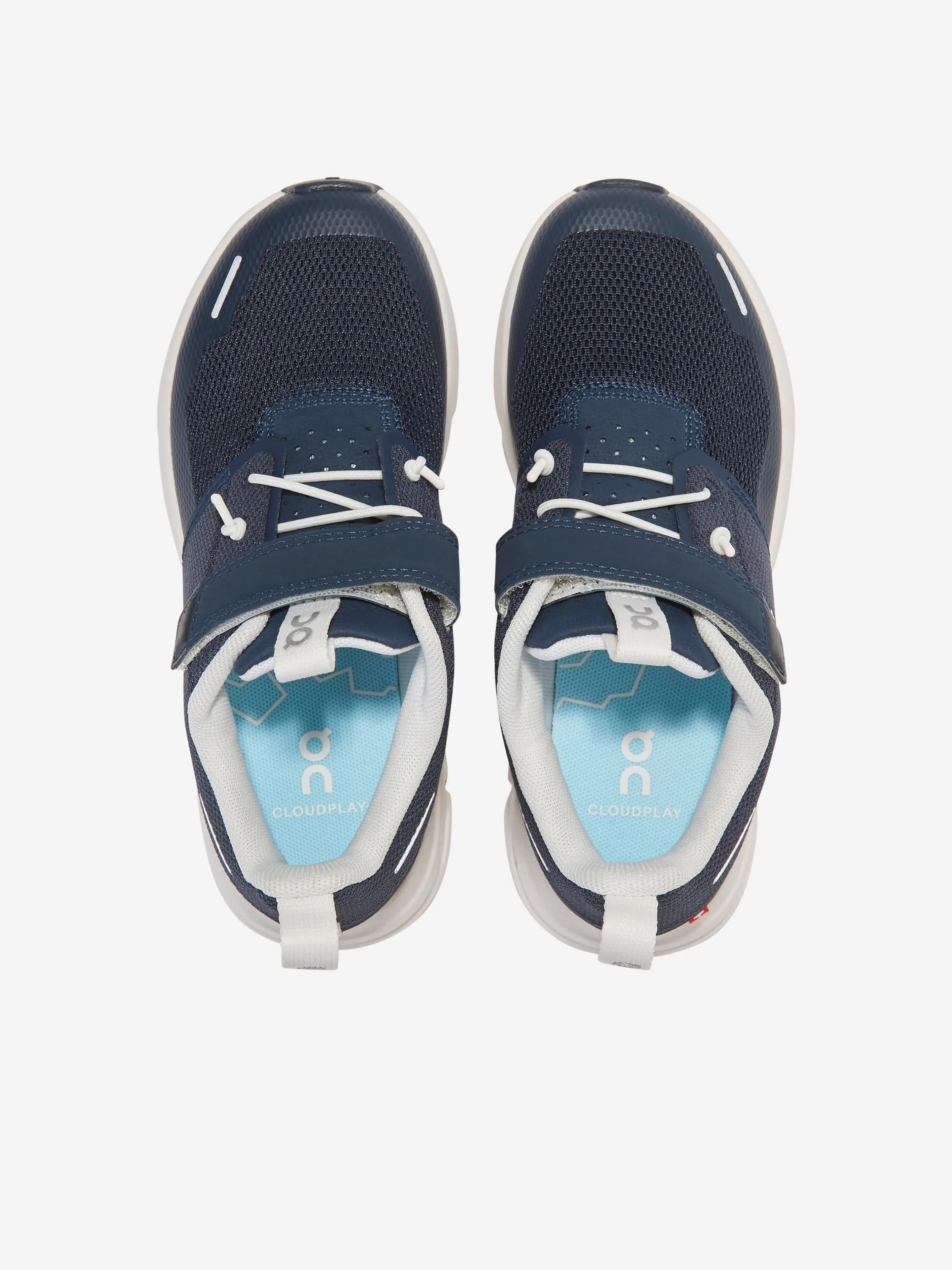 Chaussures de Running On Running Kids Cloud Play en Bleu