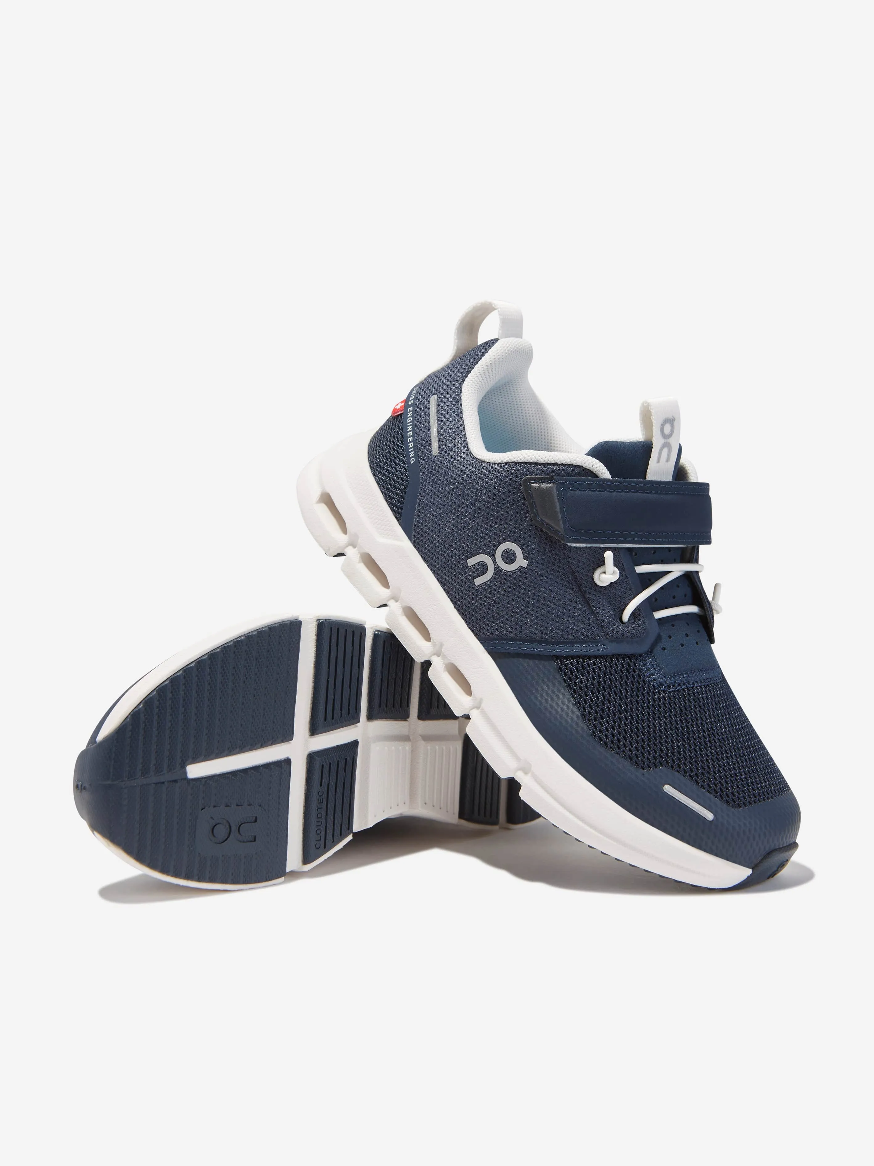 Chaussures de Running On Running Kids Cloud Play en Bleu