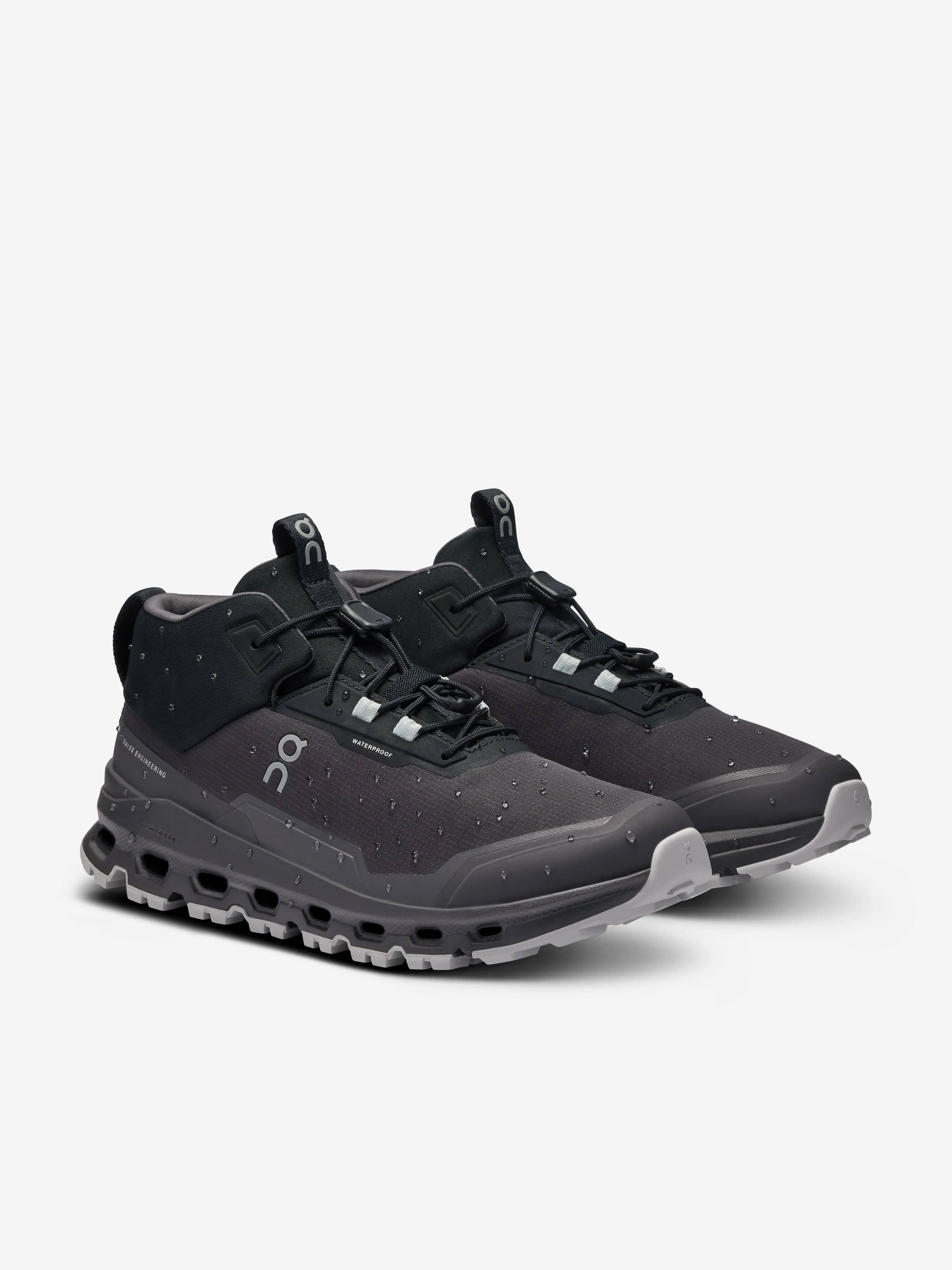 Chaussures de Running Enfant Cloudhero Mid Imperméables en Noir