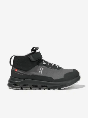 Chaussures de running imperméables On Running Kids Cloudhero Mid en gris