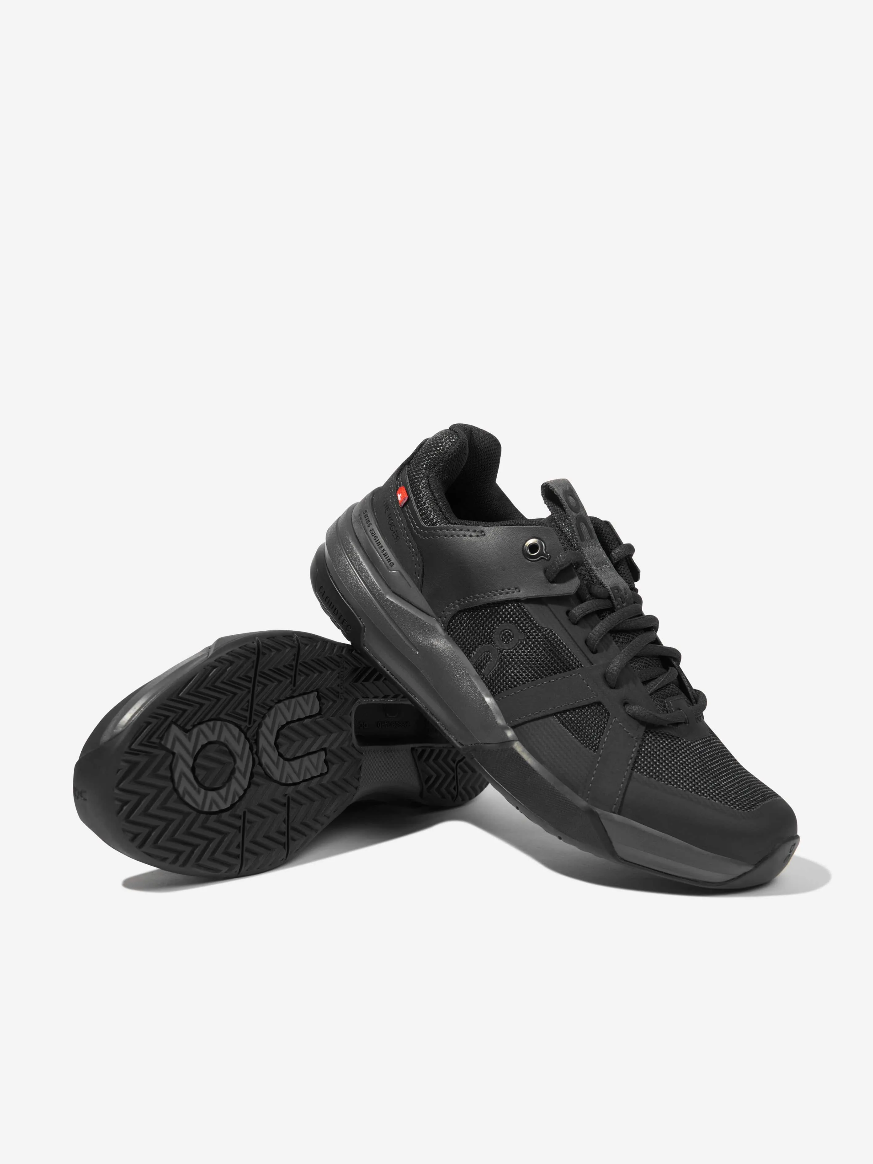 On Running Kids The Roger CH Pro Youth Trainers en Noir