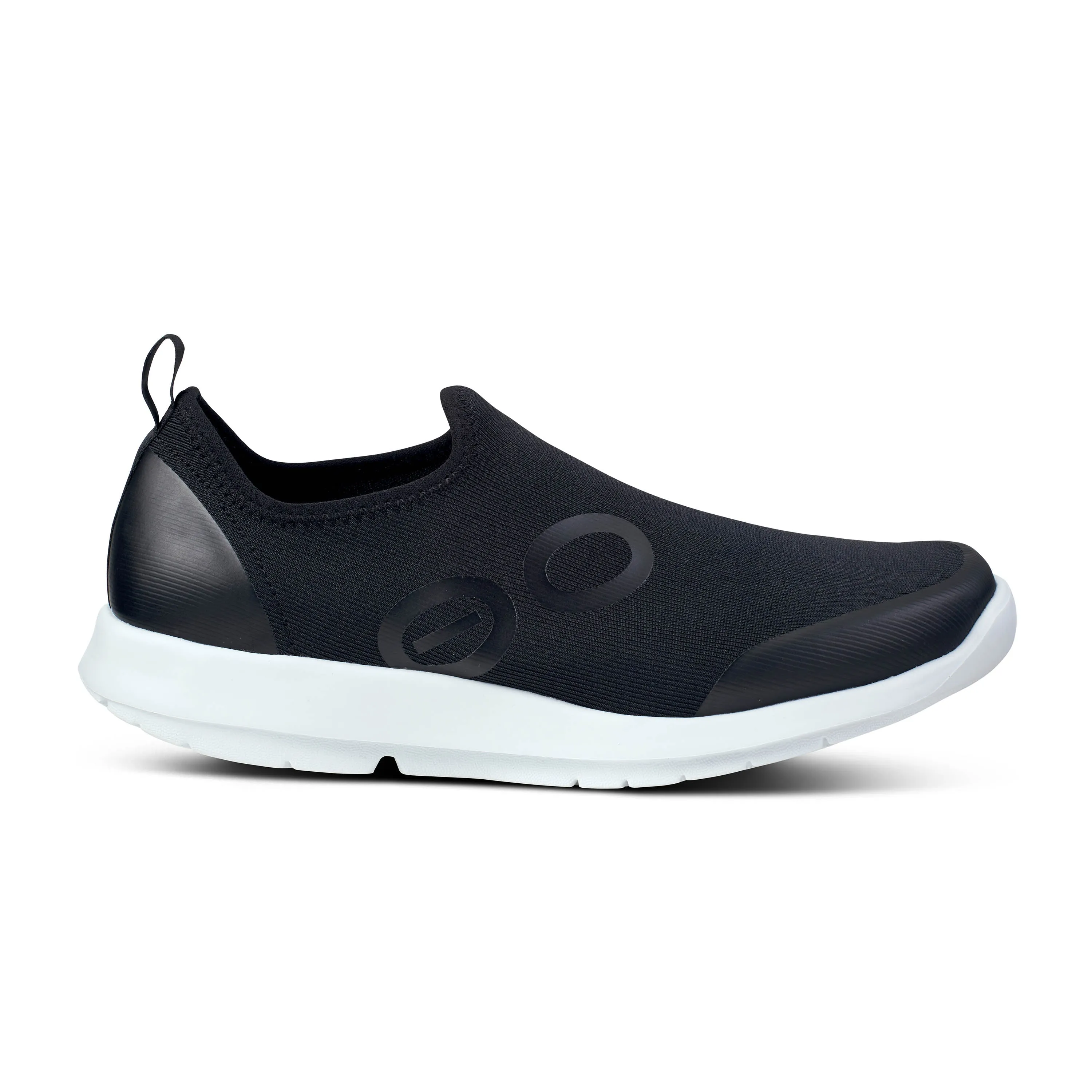 OOFOS OOMG CHAUSSURE DE SPORT - NOIR & BLANC - 5075WHTBLK