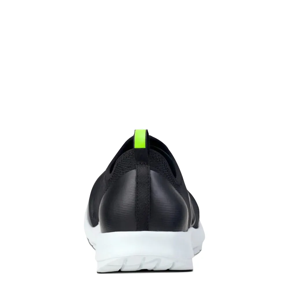 OOfos Femme Chaussure Sport OOmg Basses en Noir/Blanc