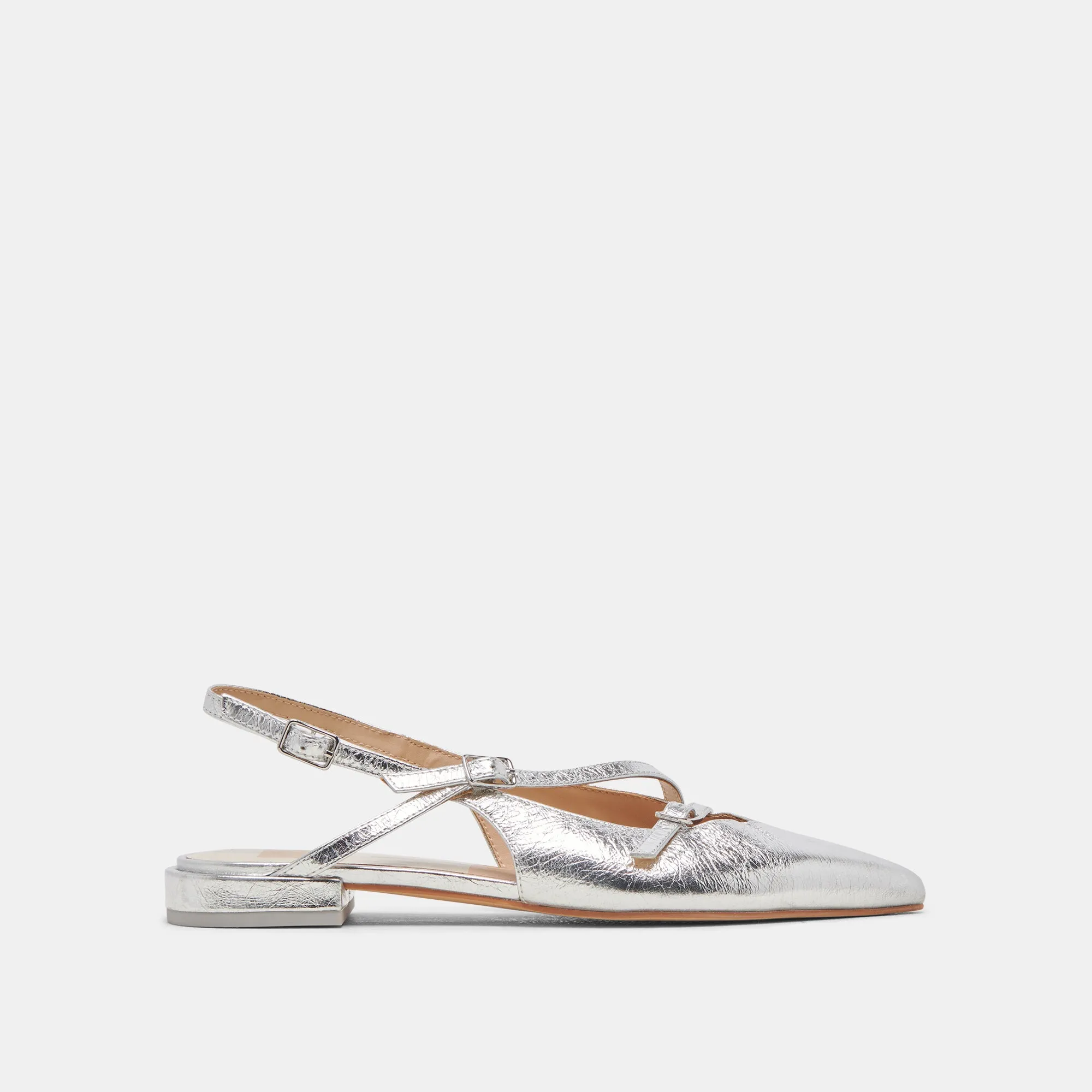 PAMLA FLATS ARGENTÉ BRILLANT PATENTÉ