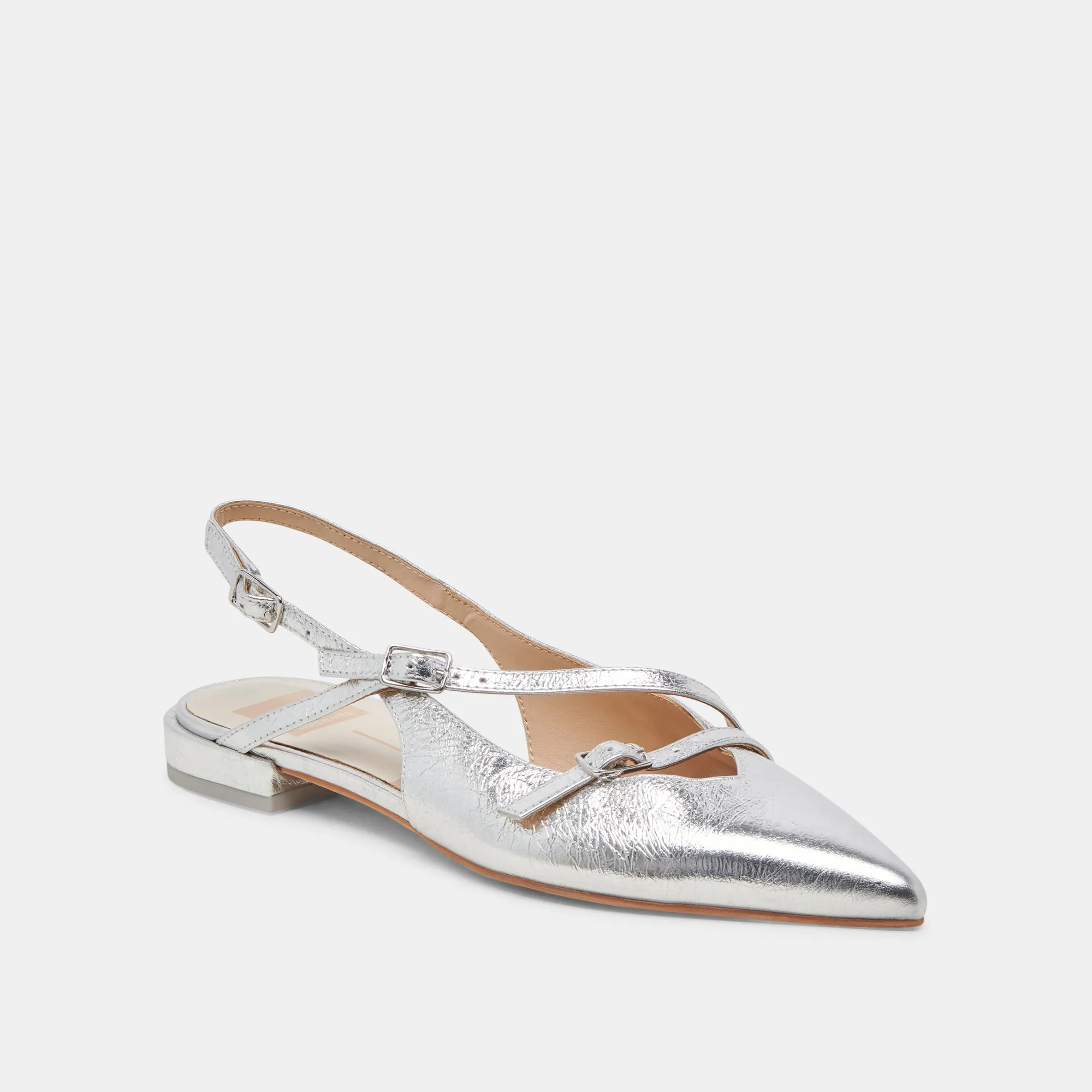PAMLA FLATS ARGENTÉ BRILLANT PATENTÉ