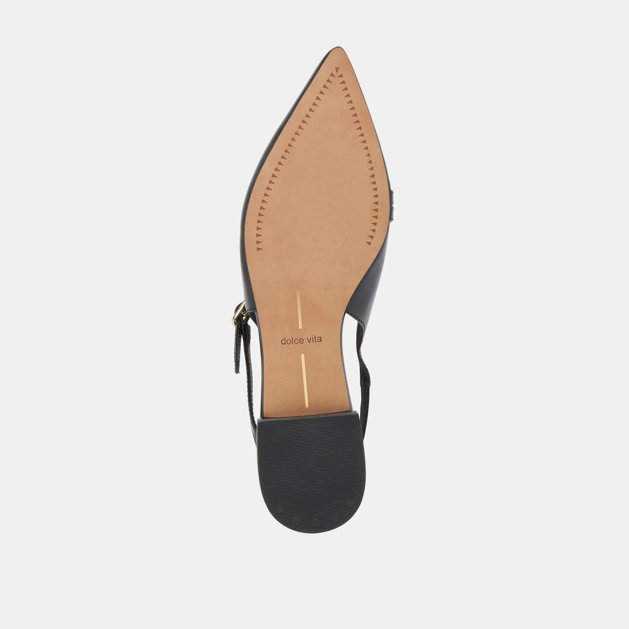 PAMLA WIDE FLATS NOIR VERNIS FROISSÉ