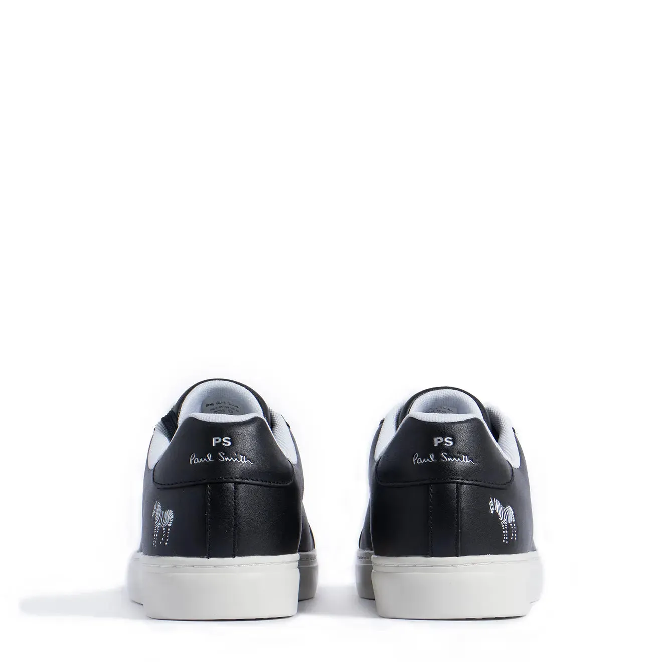 Paul Smith Chaussures de Sport en Cuir Rex Noir