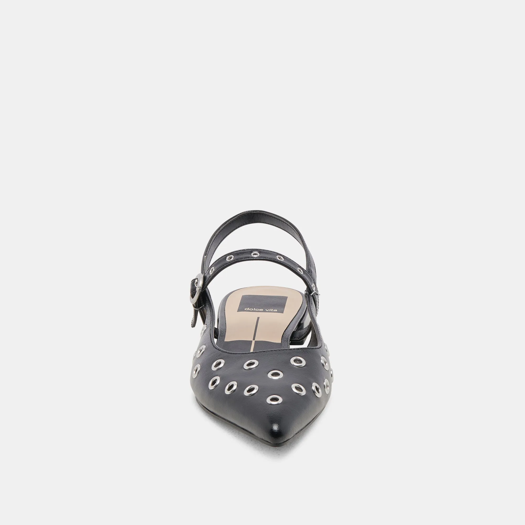 PENNEY STUD FLATS PATENTE EFFET FROISSE MINUIT