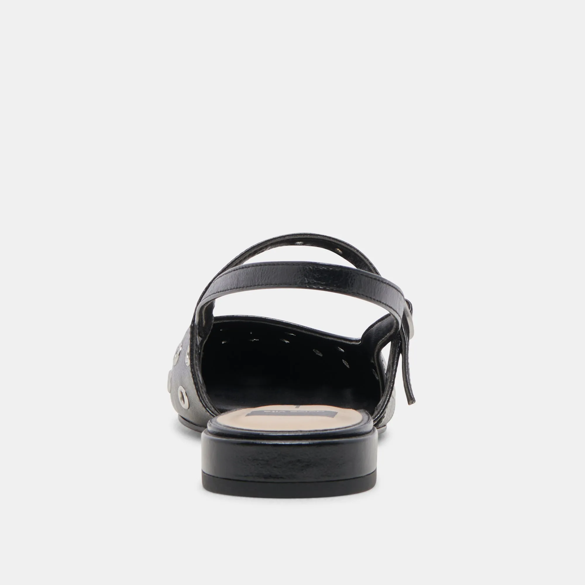PENNEY STUD FLATS PATENTE EFFET FROISSE MINUIT