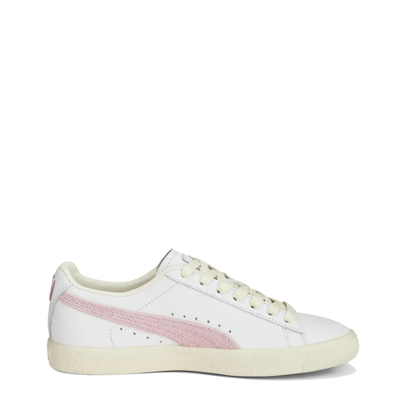 Puma Clyde Base Trainer Blanc Puma / Rose Perlé / Or Puma Team