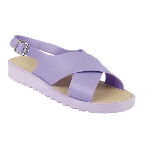 Chaussures Plates Violet