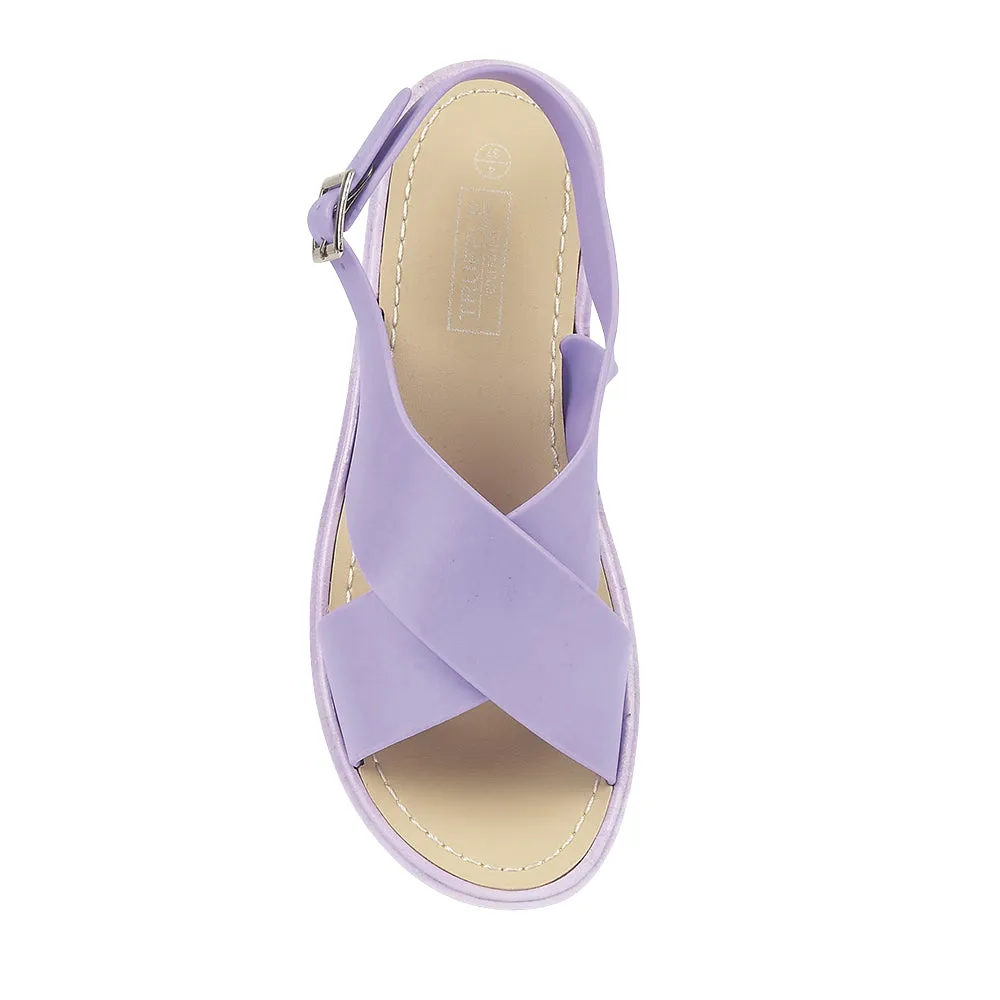 Chaussures Plates Violet