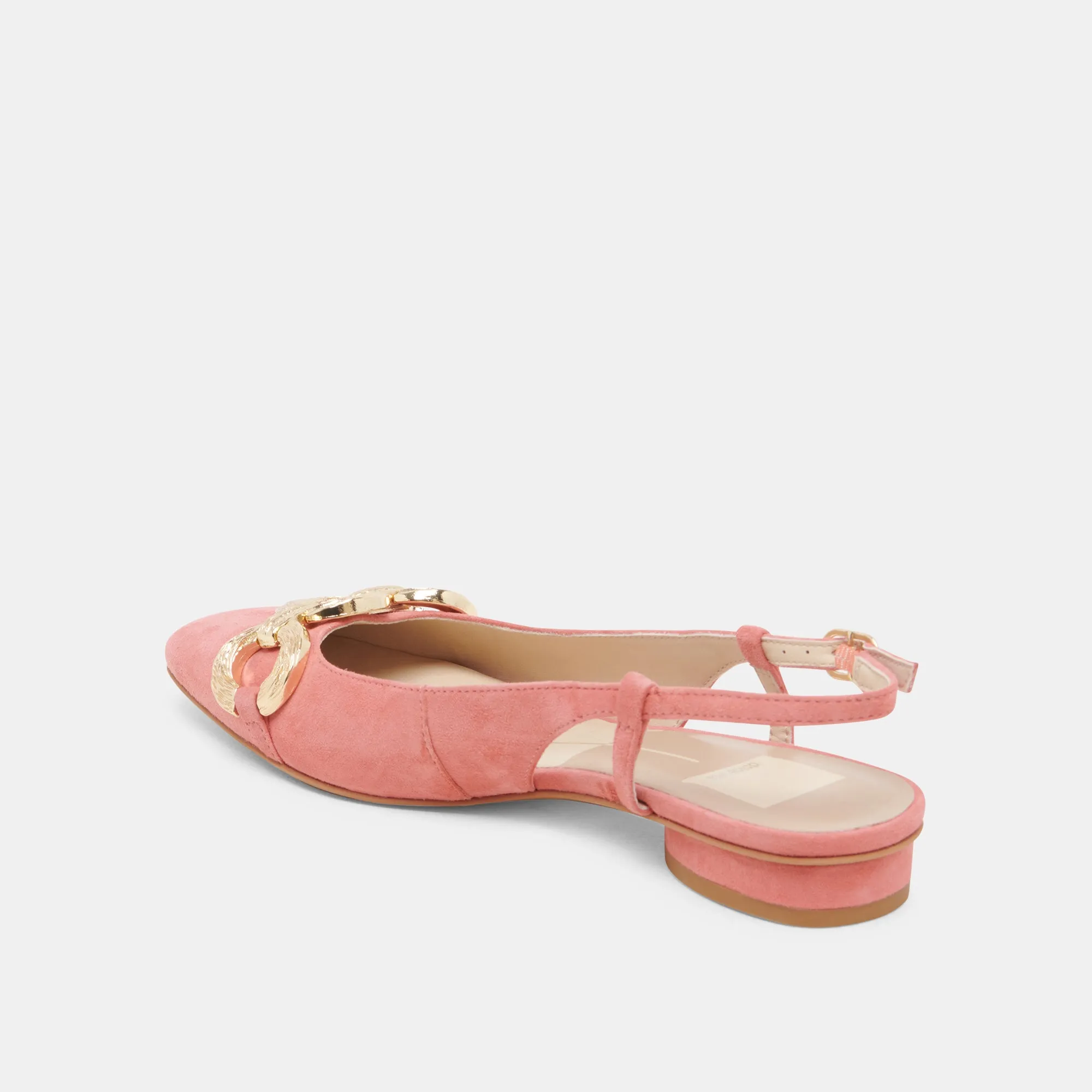 RAMANO FLATS SUÈDE CORAIL
