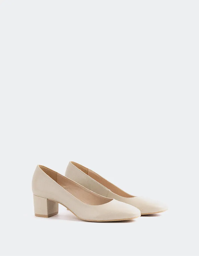 Raynan Cuir Beige
