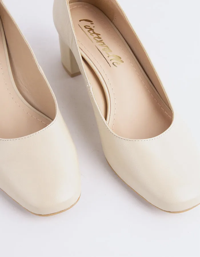Raynan Cuir Beige