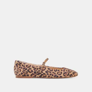REYES BALLET FLATS DK DAIM LÉOPARD