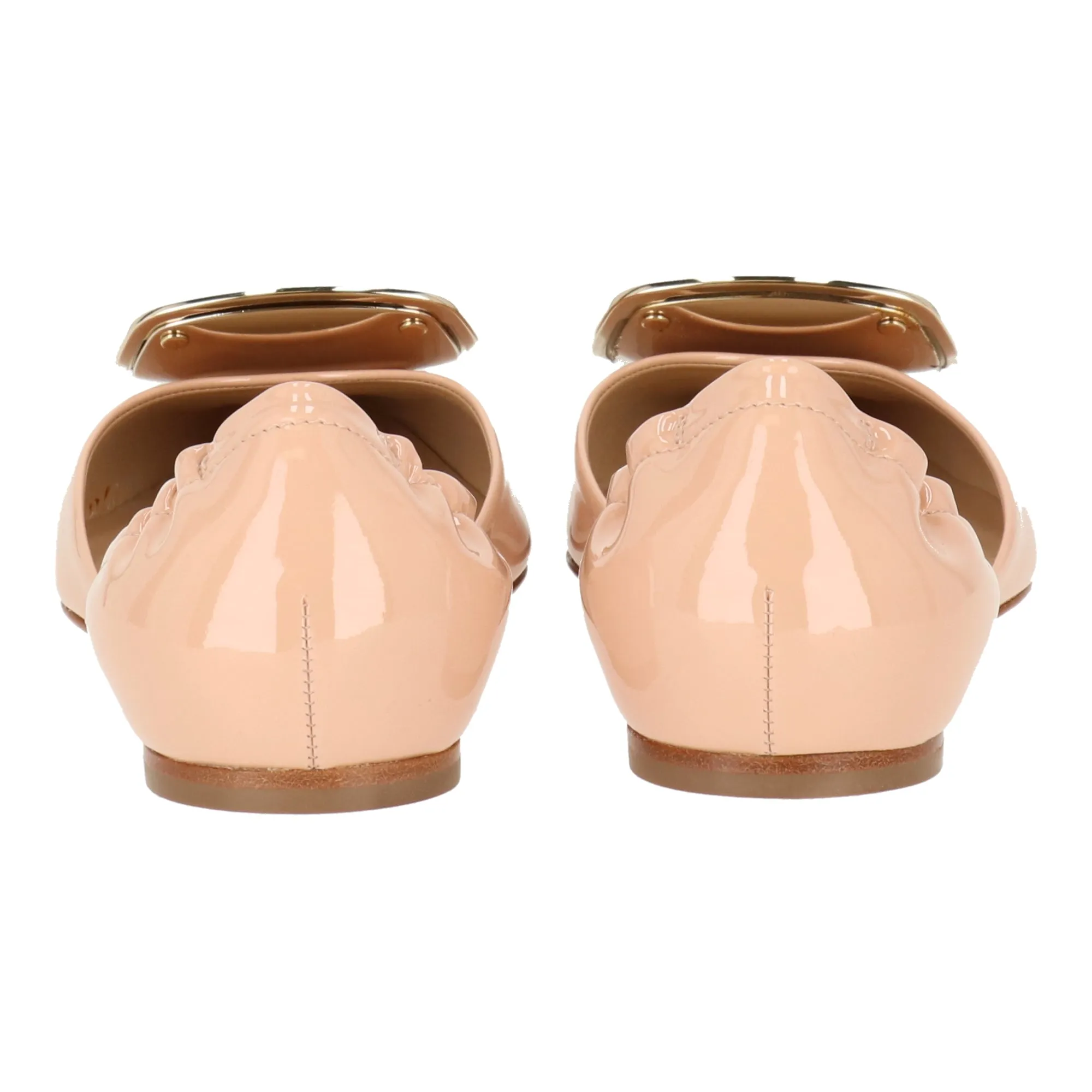 Escarpins Ballerine Rose pour Femme Roger Vivier_Roger-Vivier