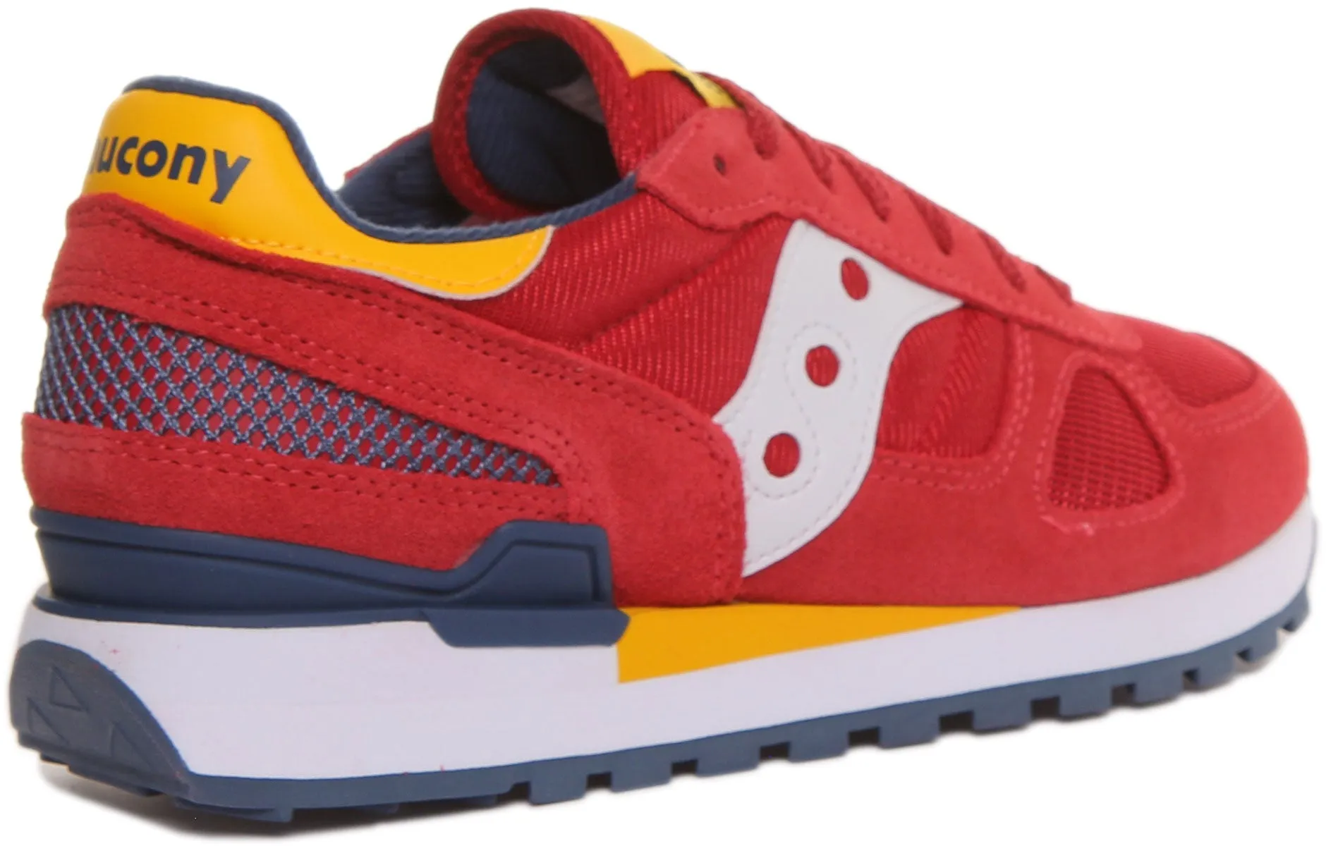 Saucony Shadow Original Vintage en Rouge Pour Hommes Chaussures Saucony