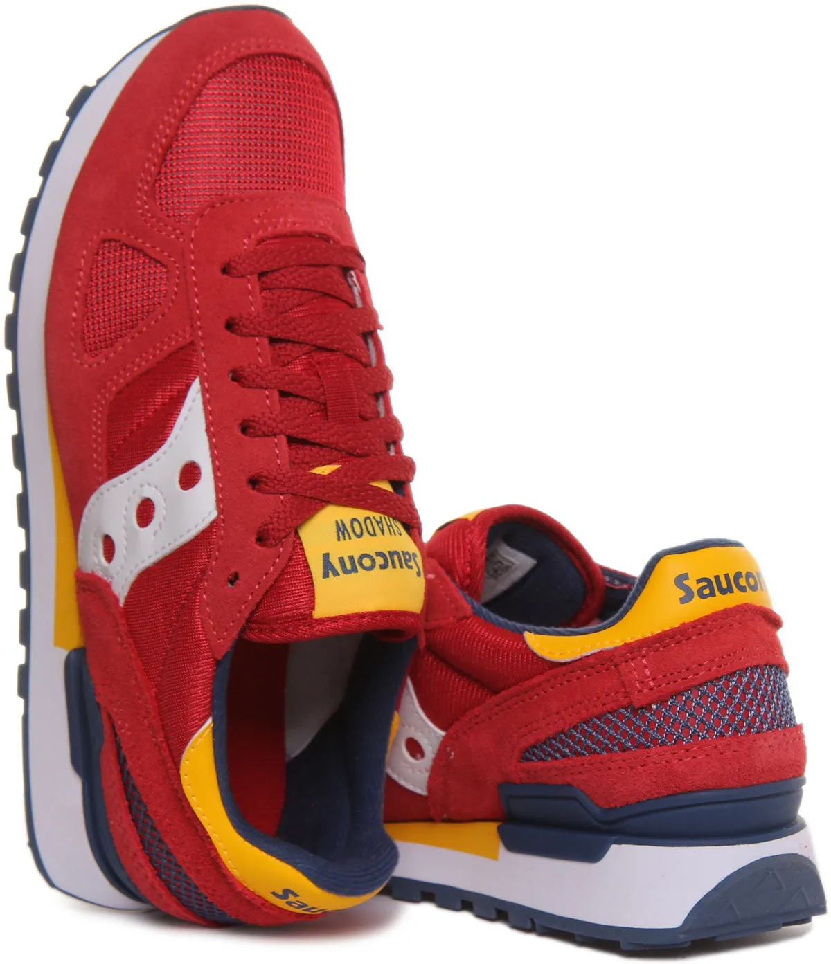 Saucony Shadow Original Vintage en Rouge Pour Hommes Chaussures Saucony