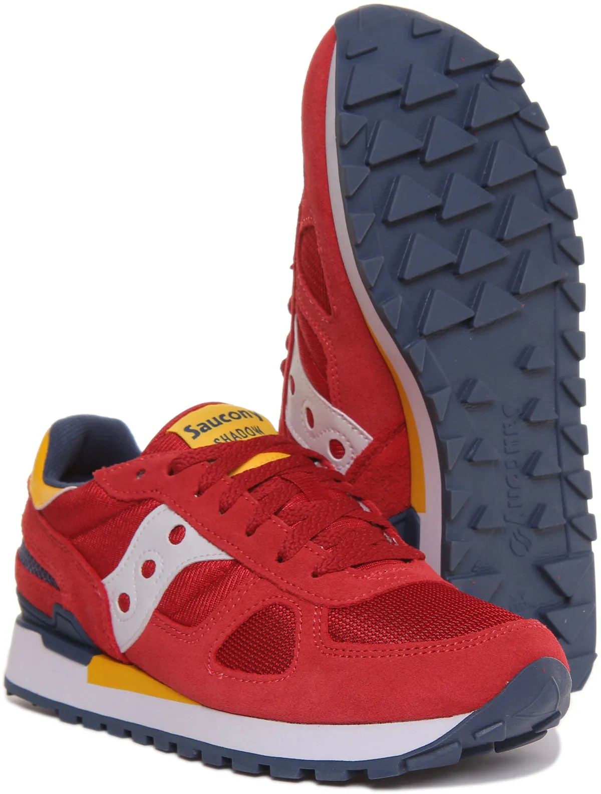 Saucony Shadow Original Vintage en Rouge Pour Hommes Chaussures Saucony
