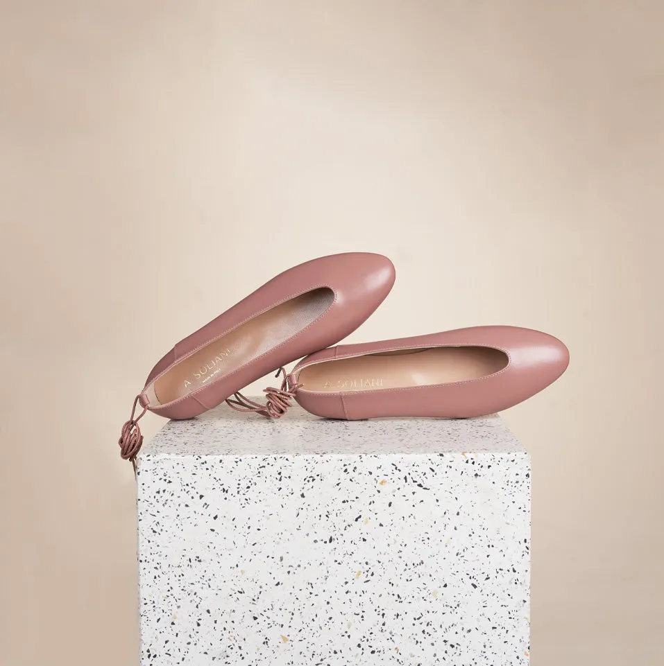 Scala - Rose poussiéreux (Lacets amovibles)
