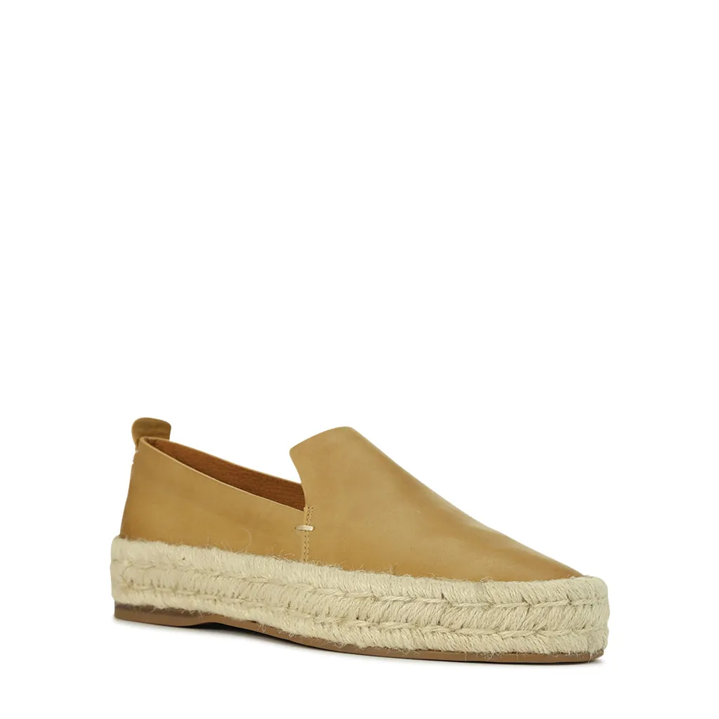 BASKET EN CUIR ET CORDAGE SEASIDE