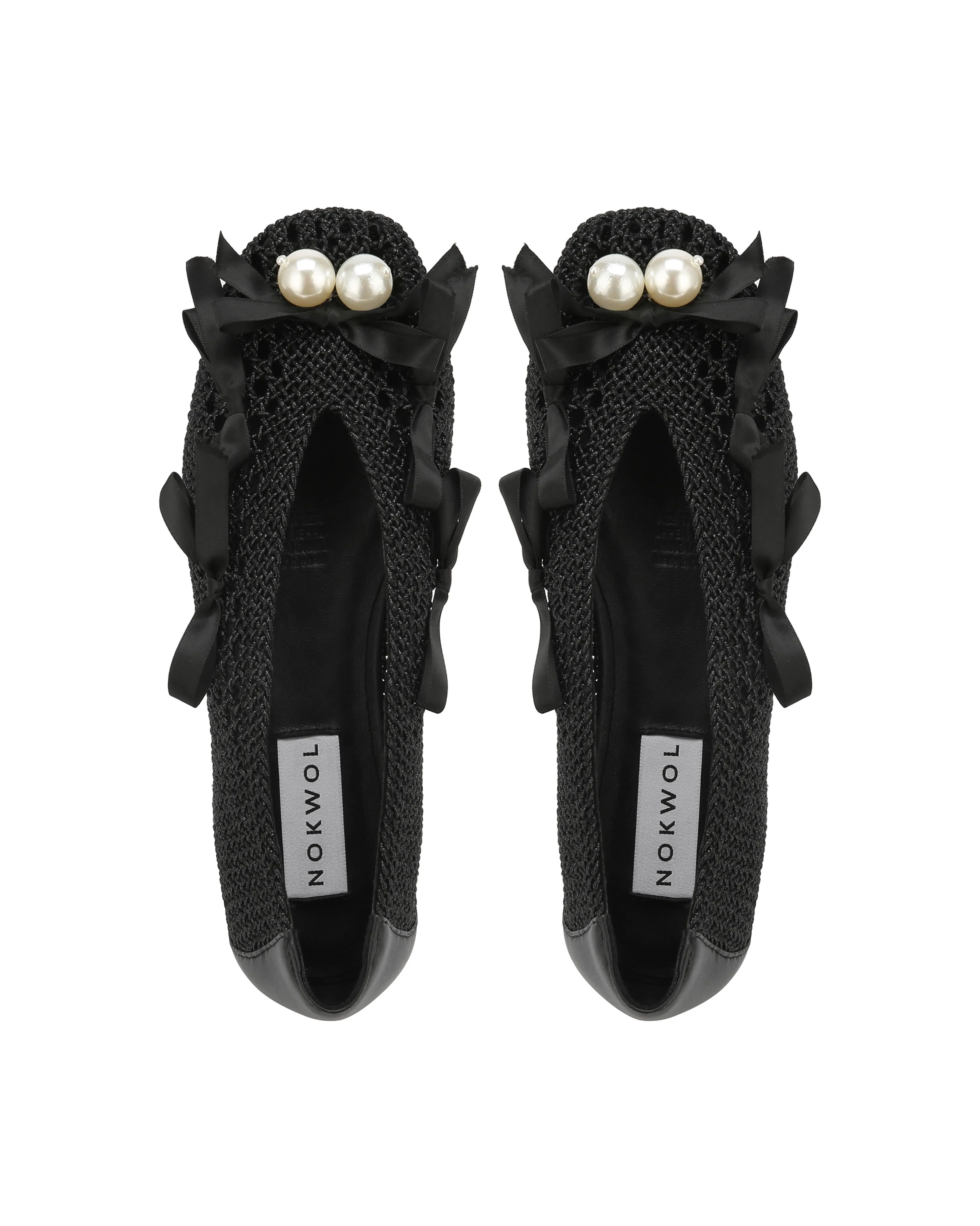 Siera Trims Crochet Tricot Noir