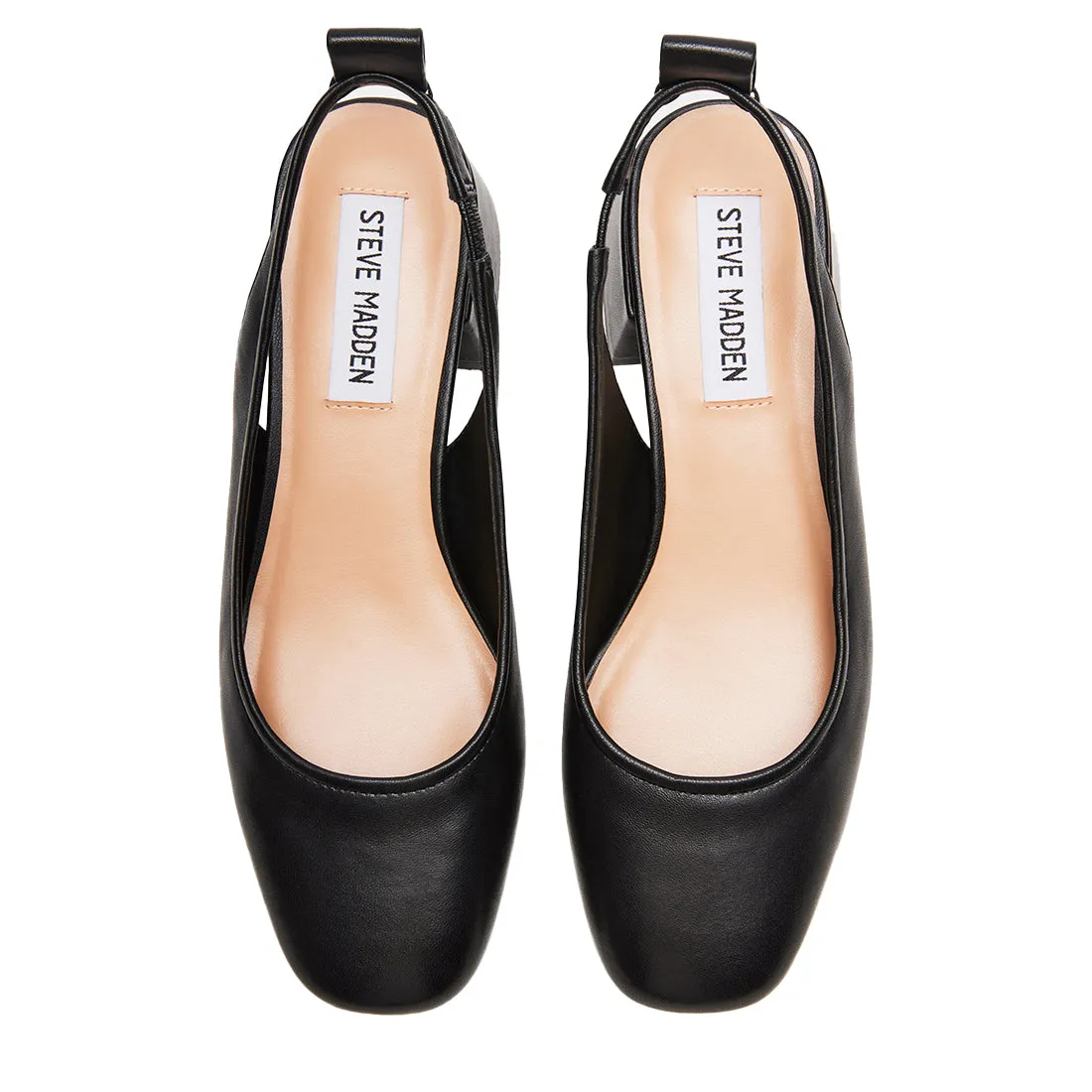 Chaussure plate Smitten CUIR NOIR
