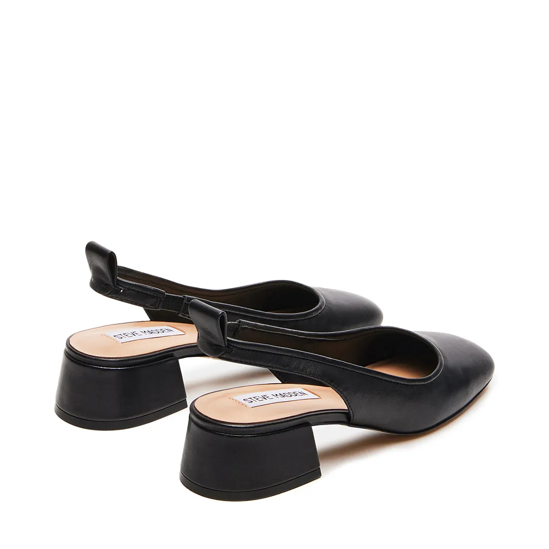 Chaussure plate Smitten CUIR NOIR