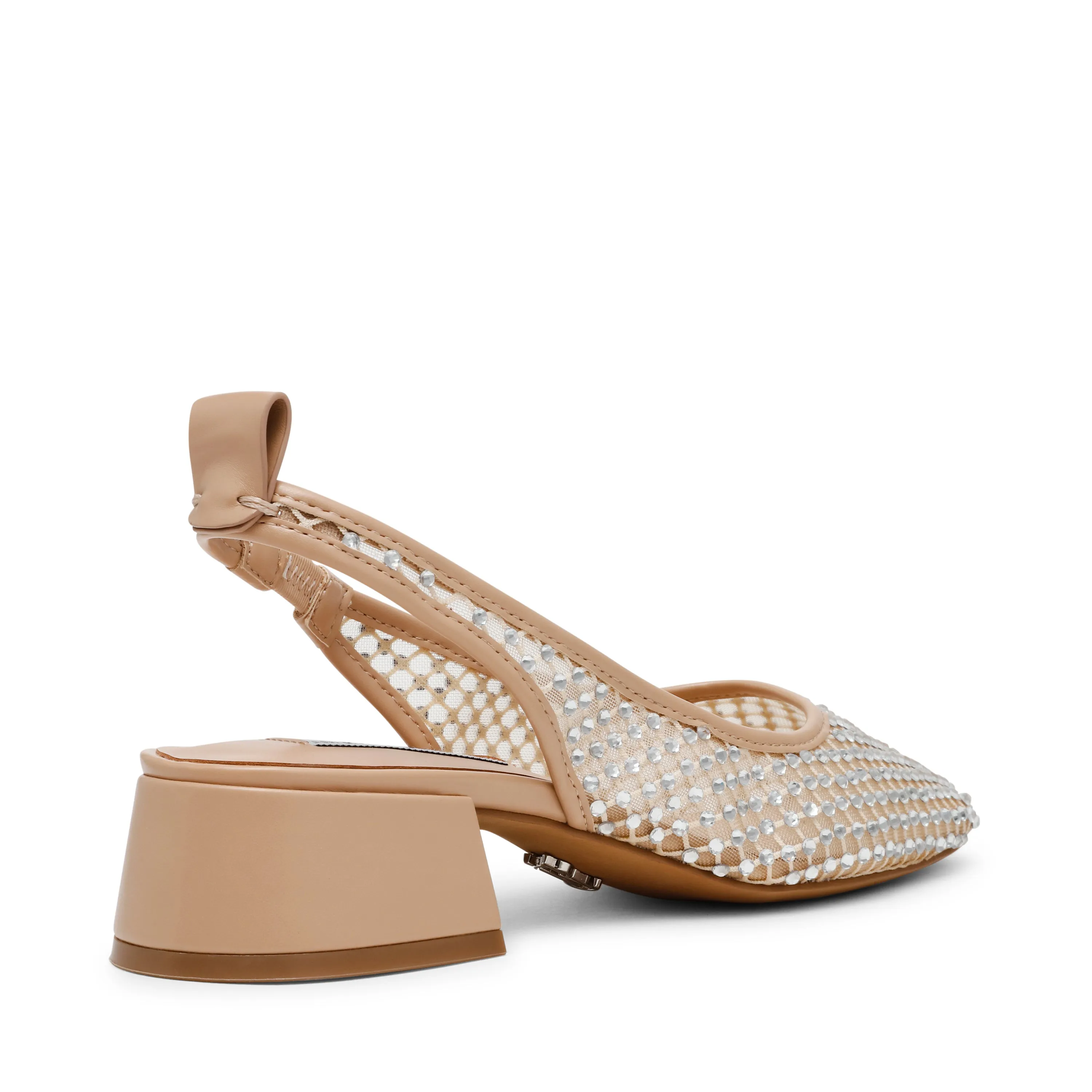 Chaussure plate Smitten NUDE en mesh
