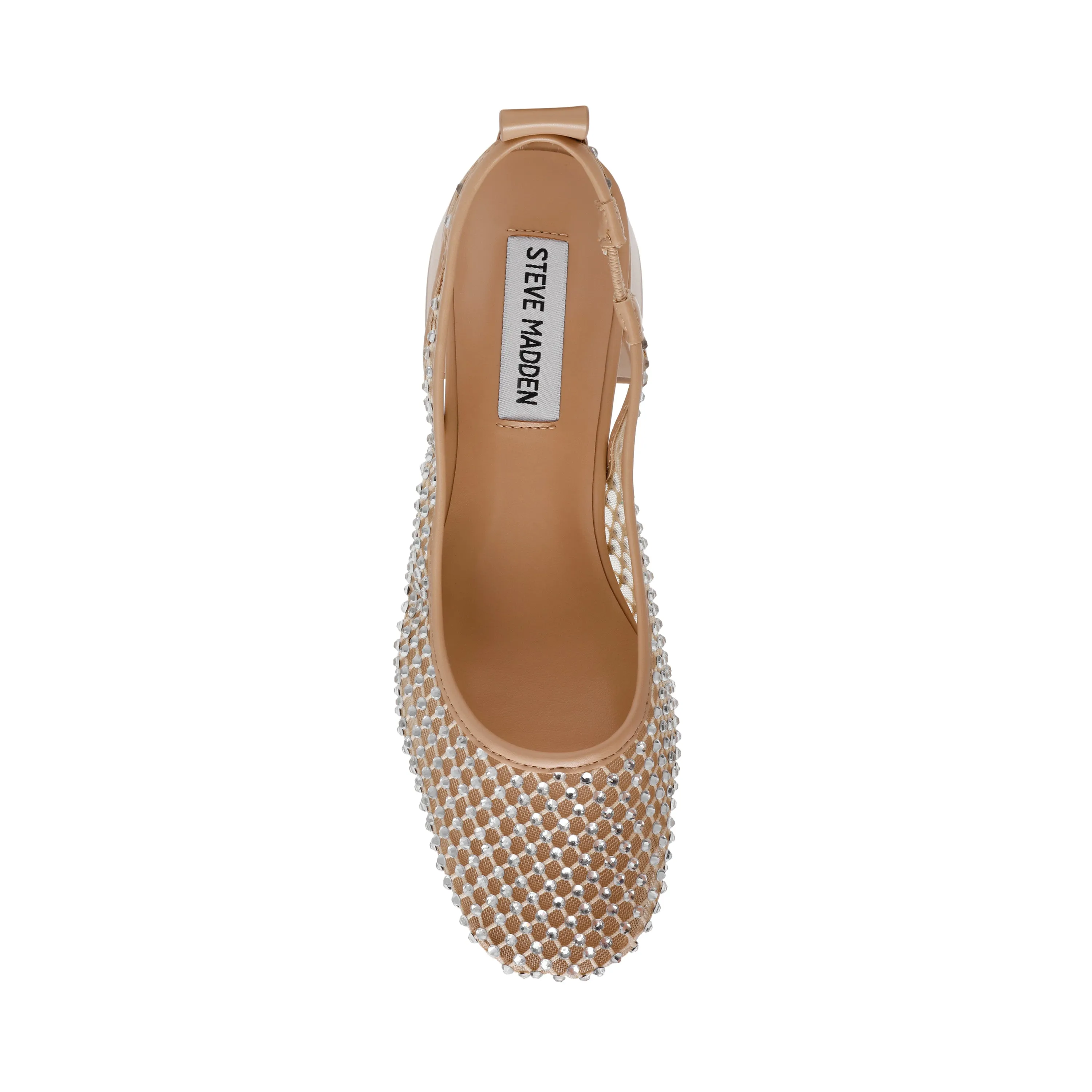 Chaussure plate Smitten NUDE en mesh