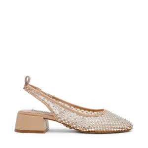 Chaussure plate Smitten NUDE en mesh