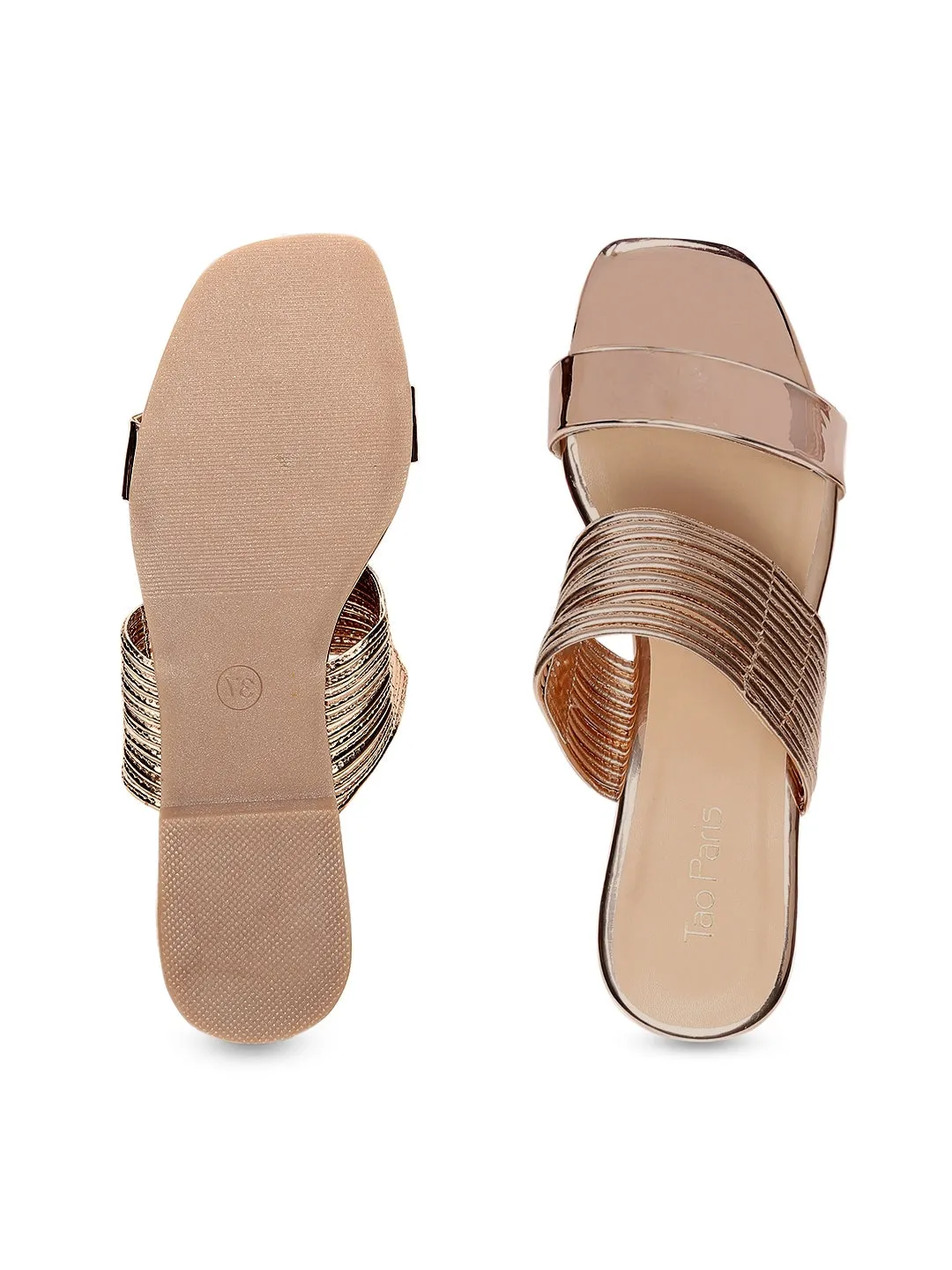 Tao Paris Joy 10016-01 Ballerines unis or rose