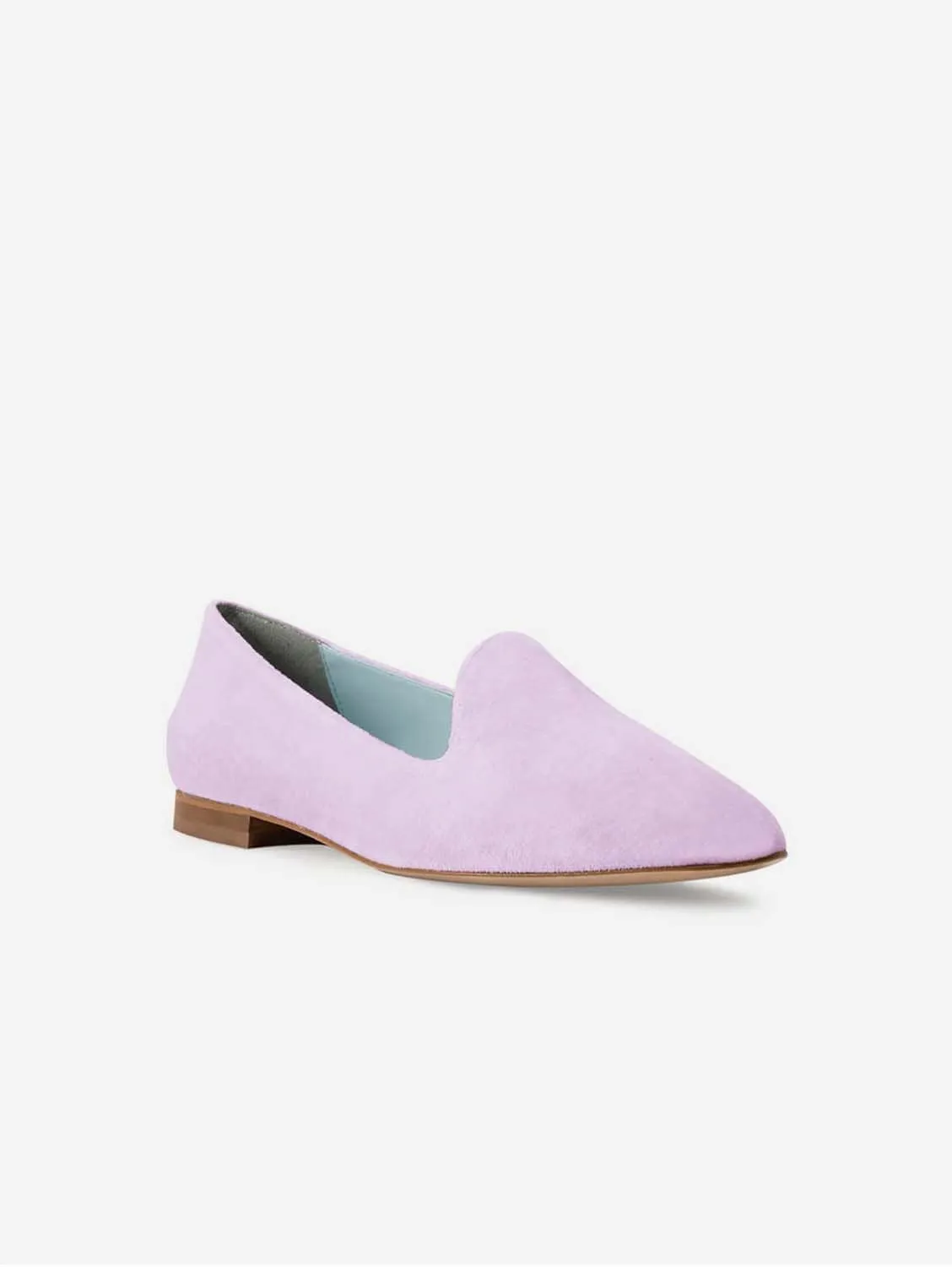 Tara Vegan Velvet Slipper Pumps | Lilas