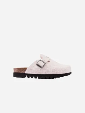 Sandales véganes Taro pour femme avec semelle intérieure | Blanc